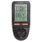 Watomierz, kalkulator energii z wyświetlaczem LCD OR-WAT-435(GS)/B schuko Watomierz, kalkulator energii z wyświetlaczem LCD OR-WAT-435(GS)/B schuko