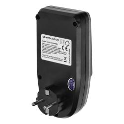 Watomierz, kalkulator energii z wyświetlaczem LCD OR-WAT-435(GS)/B schuko Orno
