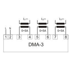Amperomierz DMA-3T F&F