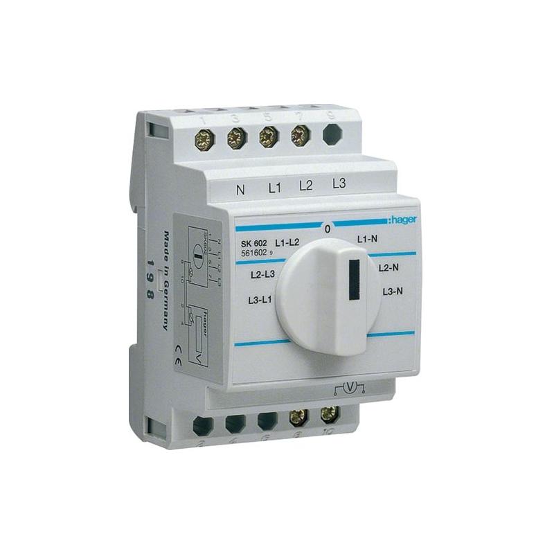 Przełączniki woltomierza SK602