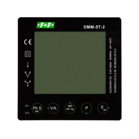 Wskaźnik parametrów sieci DMM-5T-2 F&F