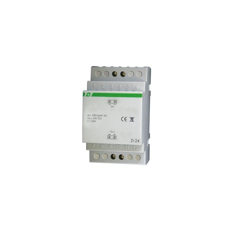 Zasilacz impulsowy ZI-24 24V DC 1,25 A