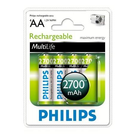 Akumulatorek Philips AA R6 NiMH 2700mAh Philips