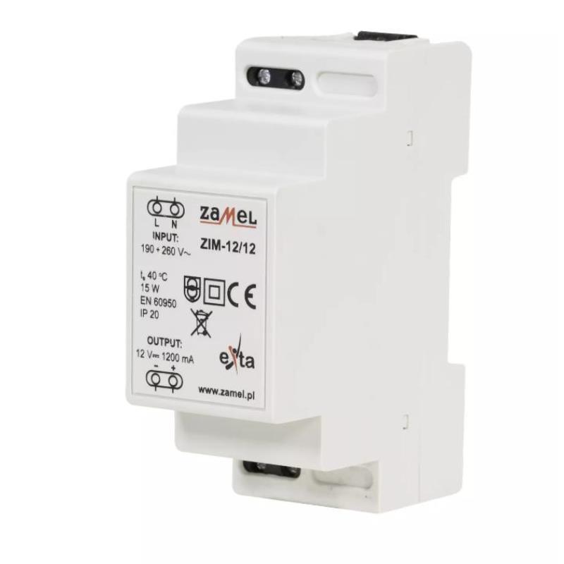 Zasilacz impulsowy ZIM-12/12