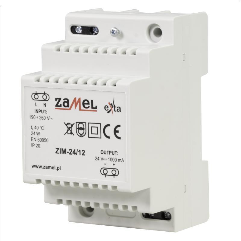 Zasilacz impulsowy ZIM-24/12