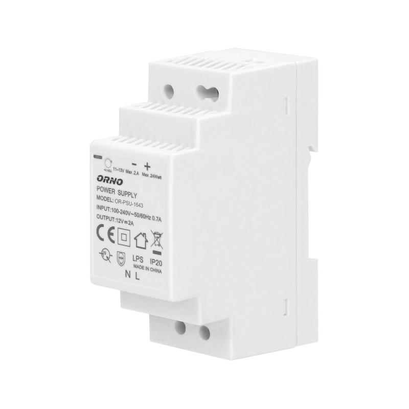 Zasilacz na szynę DIN 12VDC 2A 24W OR-PSU-1643
