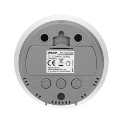 Bezprzewodowa stacja pogodowa biało-szara OR-SP-3100/W-G Orno