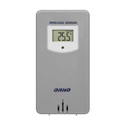 Bezprzewodowa stacja pogodowa biało-szara OR-SP-3100/W-G Orno