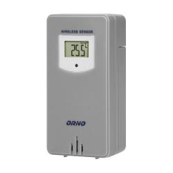 Bezprzewodowa stacja pogodowa biało-szara OR-SP-3100/W-G Orno