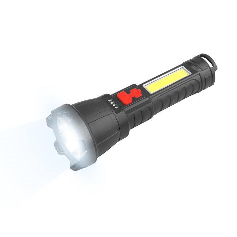 Latarka LTC LED akumulator USB IP65 LXLL99 czarna Latarka LTC LED akumulator USB IP65 LXLL99 czarna