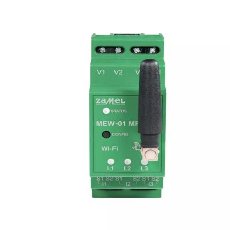Supla - Monitor energii elektrycznej Wi-Fi 3F+N MEW-01 MRP