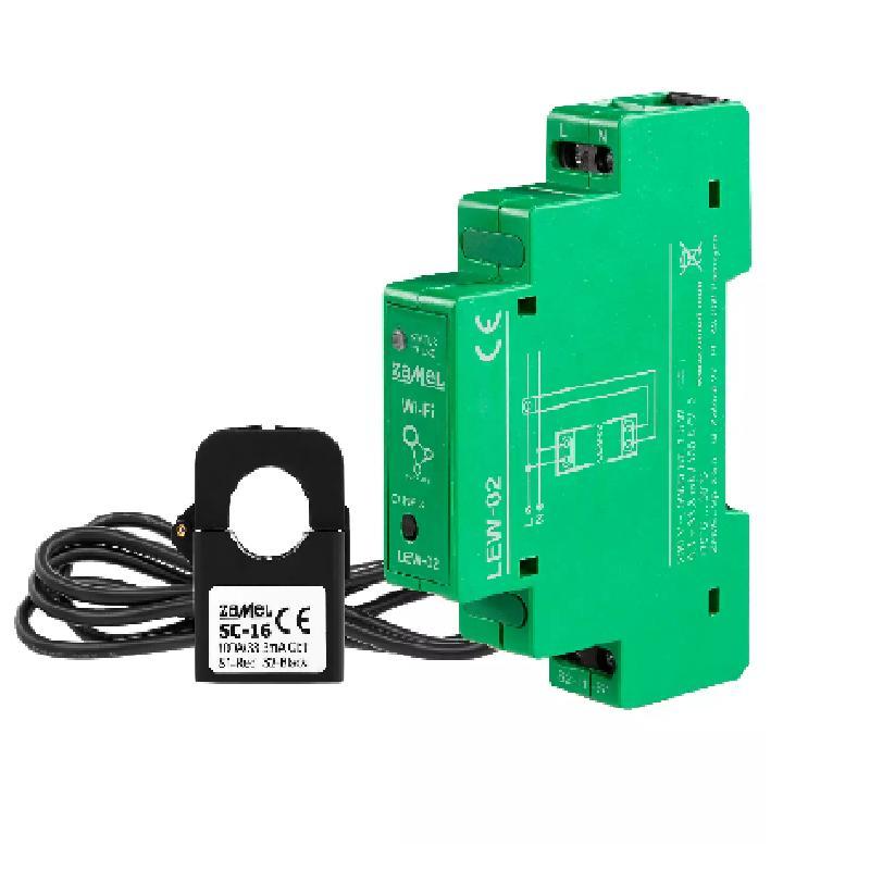 Supla - Monitor energii elektrycznej 1F 100 A LEW-02