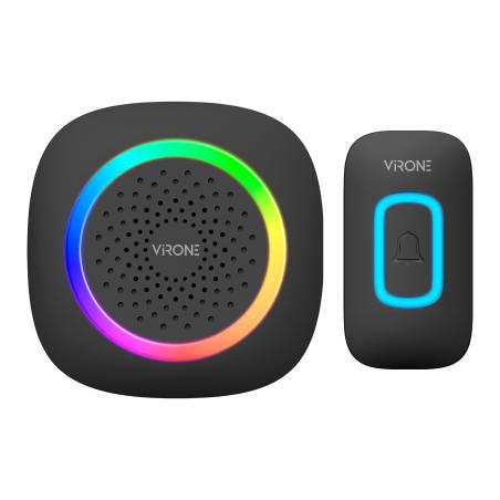 Dzwonek PELA bezprzewodowy sieciowy , DB-7/B czarny