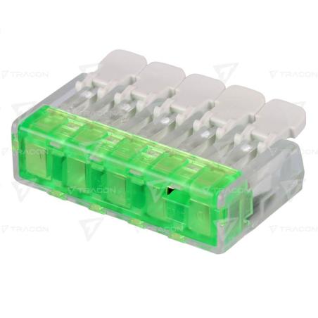 Złączka otwierana 5x0.2-4mm - RVOG5 - Tracon