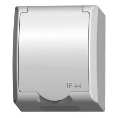 Ospel Fala - gniazdo pojedyncze SCHUKO GNH-1HZ/00/w