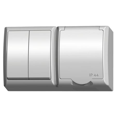 Ospel Fala - łącznik świecznikowy + gniazdo ZH-Ł2G/00/w
