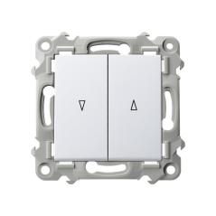 Ospel Szafir biały - Łącznik żaluzjowy z blokadą mechaniczną ŁP-7ZB/m/00