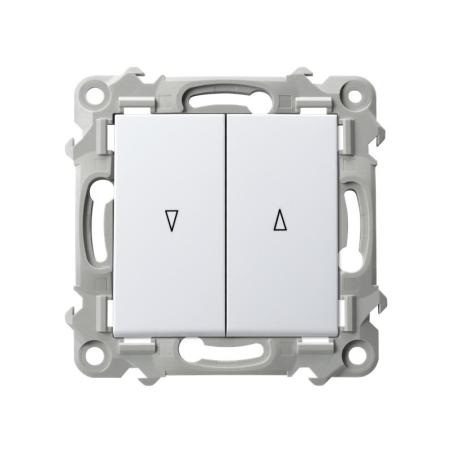 Ospel Szafir biały - Łącznik żaluzjowy z blokadą mechaniczną ŁP-7ZB/m/00