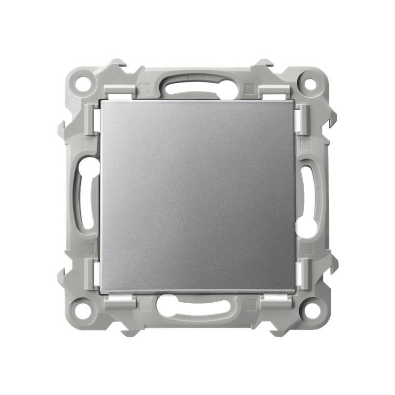 Ospel Szafir srebrny - Łącznik jednobiegunowy ŁP-1Z/m/18