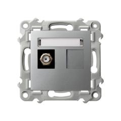 Ospel Szafir biały - Gniazdo antenowe typu F GPA-1ZF/m/18