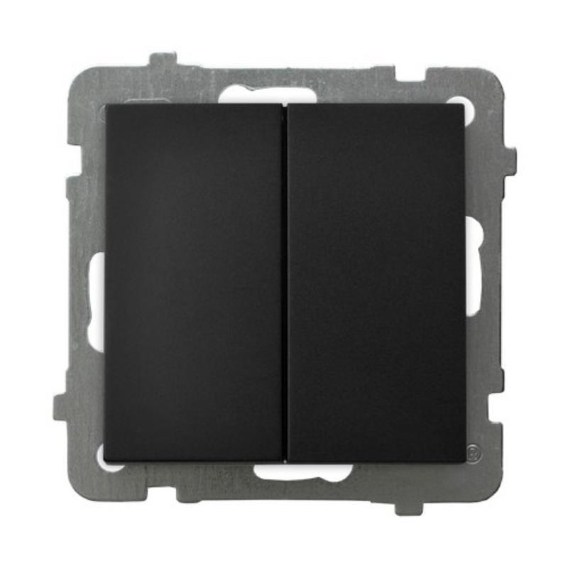 Ospel AS czarny - łącznik świecznikowy ŁP-2G/m/33 Ospel AS czarny - łącznik świecznikowy ŁP-2G/m/33