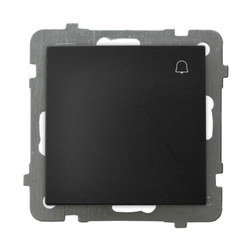 Ospel AS czarny - łącznik dzwonkowy ŁP-6G/m/33