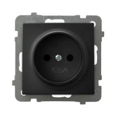 Ospel AS czarny - gniazdo pojedyncze GP-1G/m/33