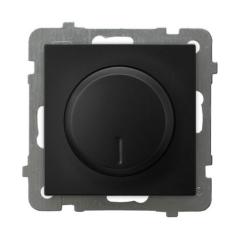 Ospel AS czarny - ściemniacz LED ŁP-8GL2/m/33