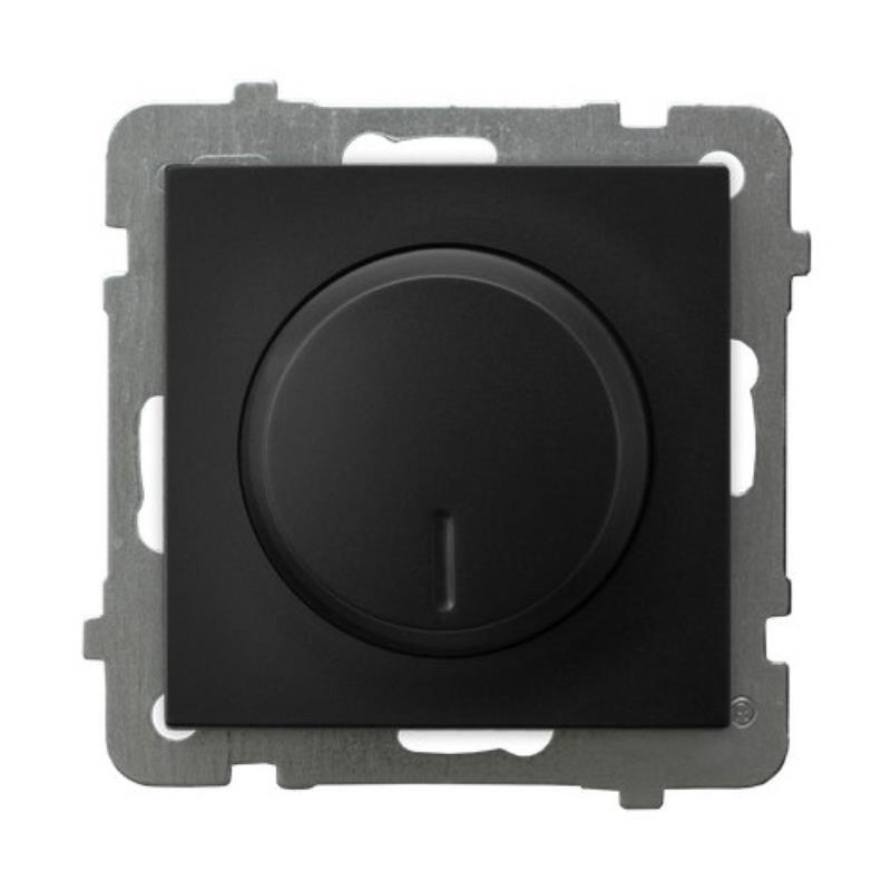 Ospel AS czarny - ściemniacz LED ŁP-8GL2/m/33