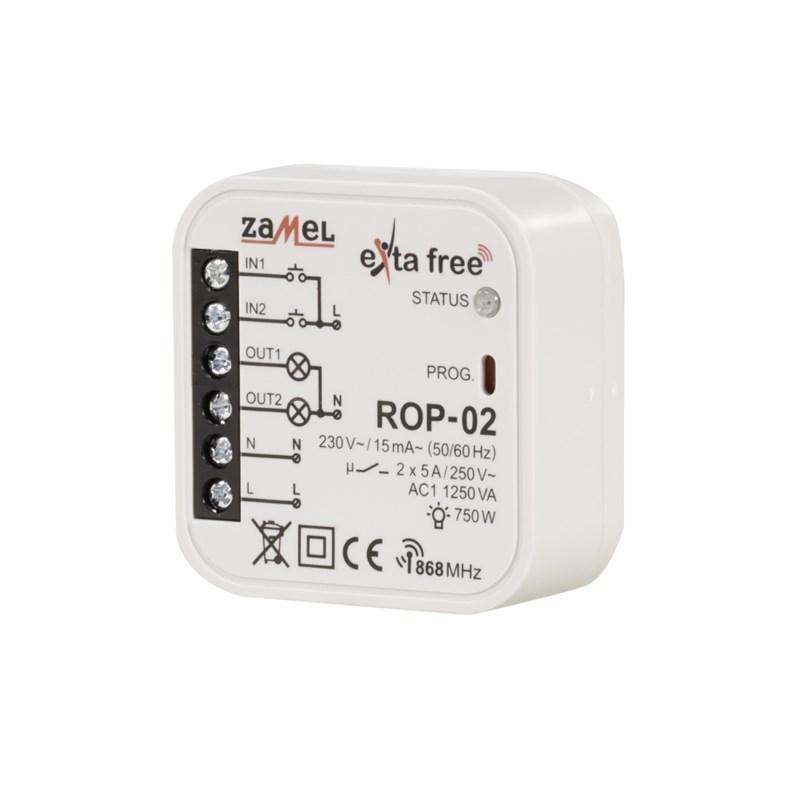 Exta Free - radiowy odbiornik dopuszkowy 2-kanałowy ROP-02