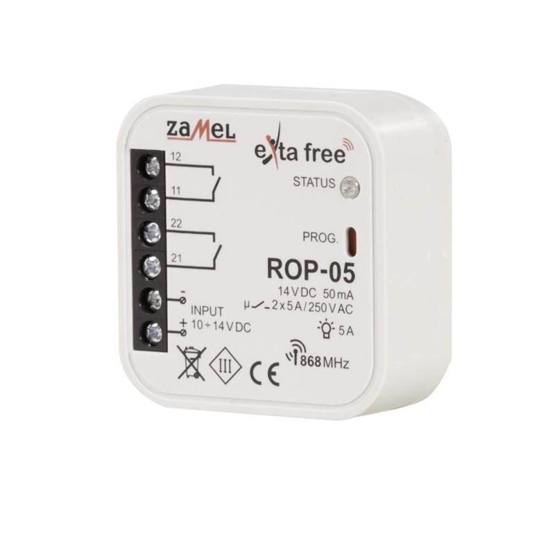 Exta Free - radiowy odbiornik dopuszkowy 2-kanałowy ROP-05 Exta Free - radiowy odbiornik dopuszkowy 2-kanałowy ROP-05