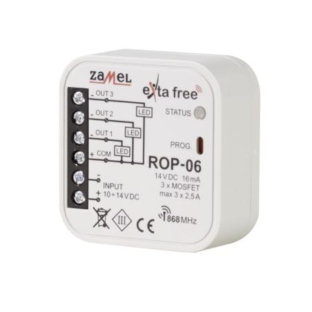 Exta Free - radiowy odbiornik dopuszkowy 3-kanałowy ROP-06