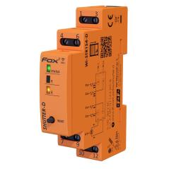 FOX - Sterownik rolet na szynę DIN SHUTTER-D