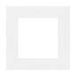 Simon 55 Line biały - ramka pojedyncza TR1/111