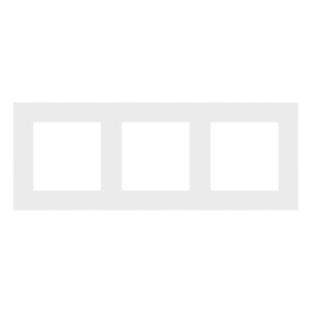 Simon 55 Line jasnoszary - ramka potrójna TR3/114