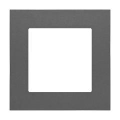Simon 55 Line grafitowy - ramka pojedyncza TR1/116