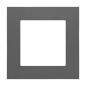 Simon 55 Line grafitowy - ramka pojedyncza TR1/116