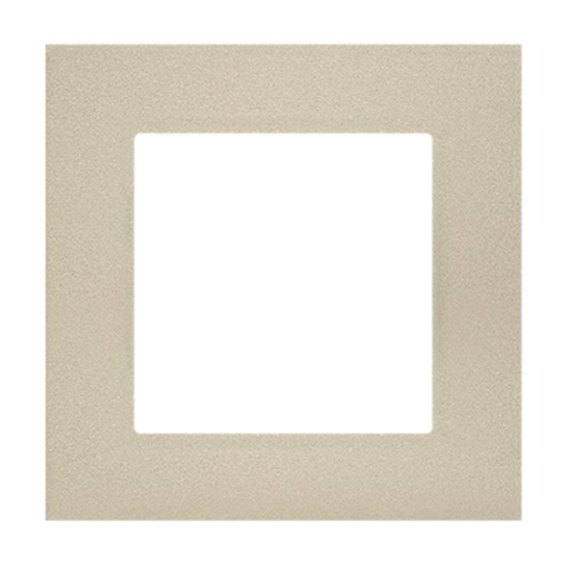 Simon 55 Line szampański mat - ramka pojedyncza TR1/144