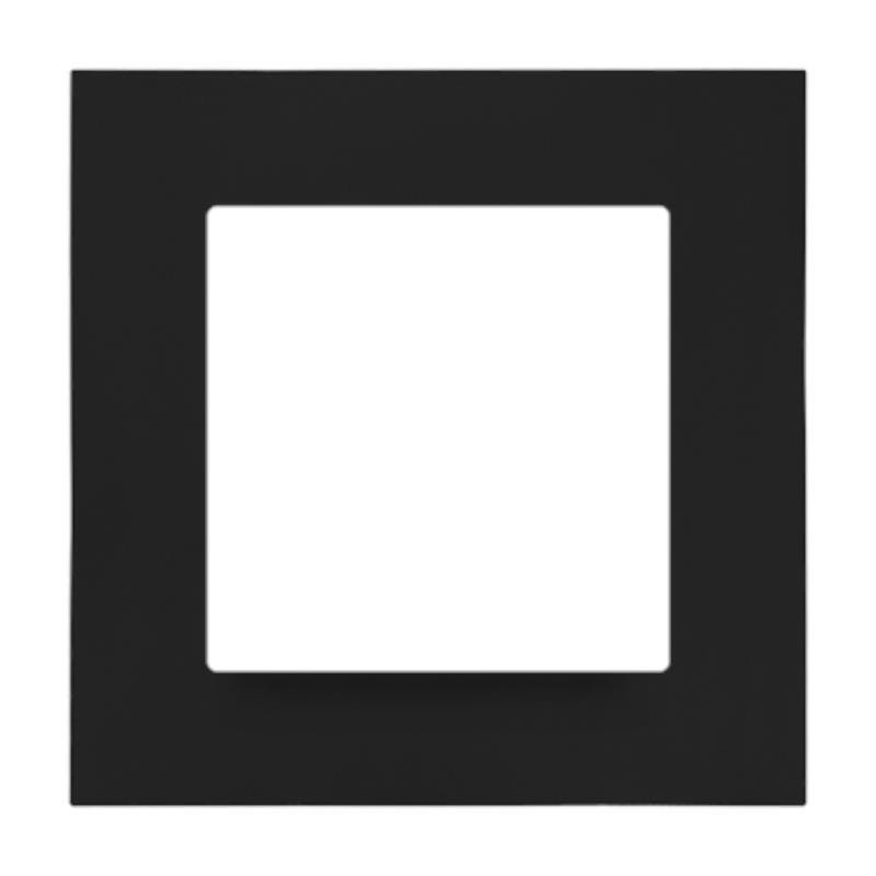 Simon 55 Line czarny mat - ramka pojedyncza TR1/149