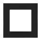 Simon 55 Line czarny mat - ramka pojedyncza TR1/149