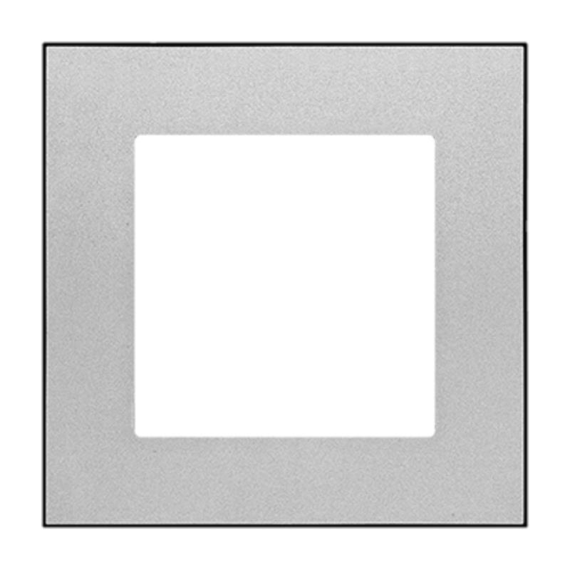 Simon 55 Duo aluminium/grafit - ramka pojedyncza TRD1.149/143