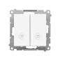 Simon 55 biały - łącznik świecznikowy z podświetleniem 10AX TW5L2.01/111 Simon 55 biały - łącznik świecznikowy z podświetleniem 10AX TW5L2.01/111