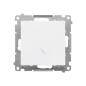 Simon 55 biały - łącznik schodowy 10AX TW6.01/111