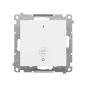 Simon 55 biały - łącznik dwubiegunowy z podświetleniem 10AX TW2L.01/111