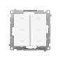 Simon 55 biały - przycisk żaluzyjny podwójny 10AX TZP2.01/111 Simon 55 biały - przycisk żaluzyjny podwójny 10AX TZP2.01/111