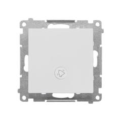 Simon 55 biały - przycisk dzwonek z podświetleniem 10AX TD1L.01/111