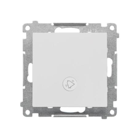 Simon 55 biały - przycisk dzwonek z podświetleniem 10AX TD1L.01/111