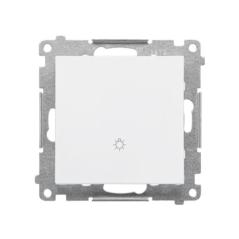 Simon 55 biały - przycisk światło 10AX TS1.01/111