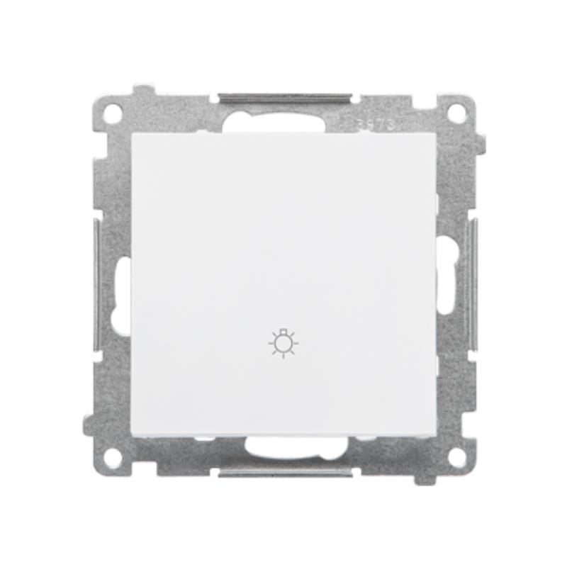 Simon 55 biały - przycisk światło 10AX TS1.01/111