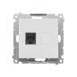 Simon 55 biały - gniazdo telefoniczne RJ12 pojedyncze TF1.01/111